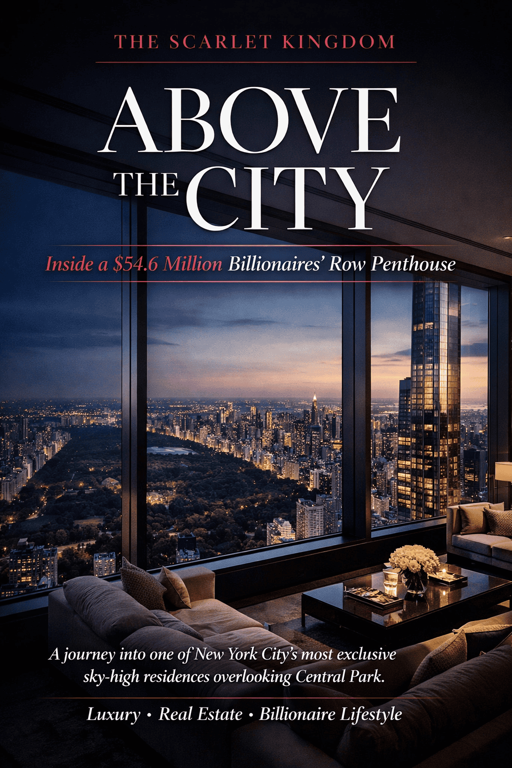 Above the City: Inside a $54.6 Million Billionaires' Row Penthouse