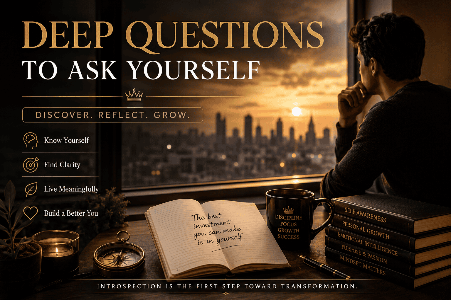 Deep Questions to Ask Yourself The Art of Self-Reflection in a Distracted World