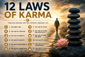 The 12 Laws of Karma Ancient Wisdom for a Modern Life
